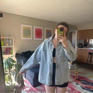Light denim jacket